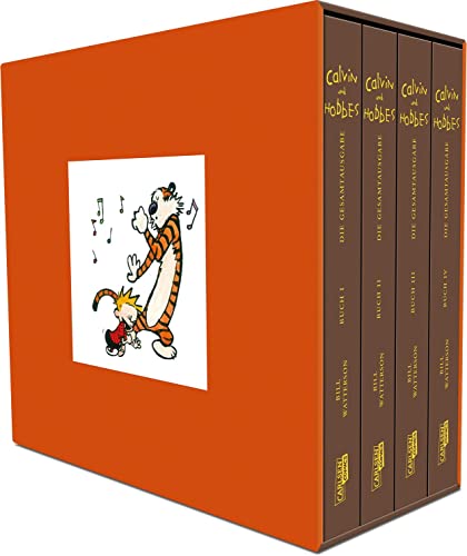 Calvin und Hobbes: Gesamtausgabe - Paperback: Alle Comic-Strips der beliebten amerikanischen Serie in einem hochwertigen Taschenbuch-Schuber